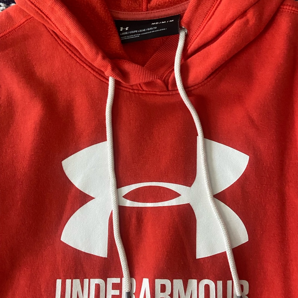 Under Armour Sweatshirt, womens size small, orange